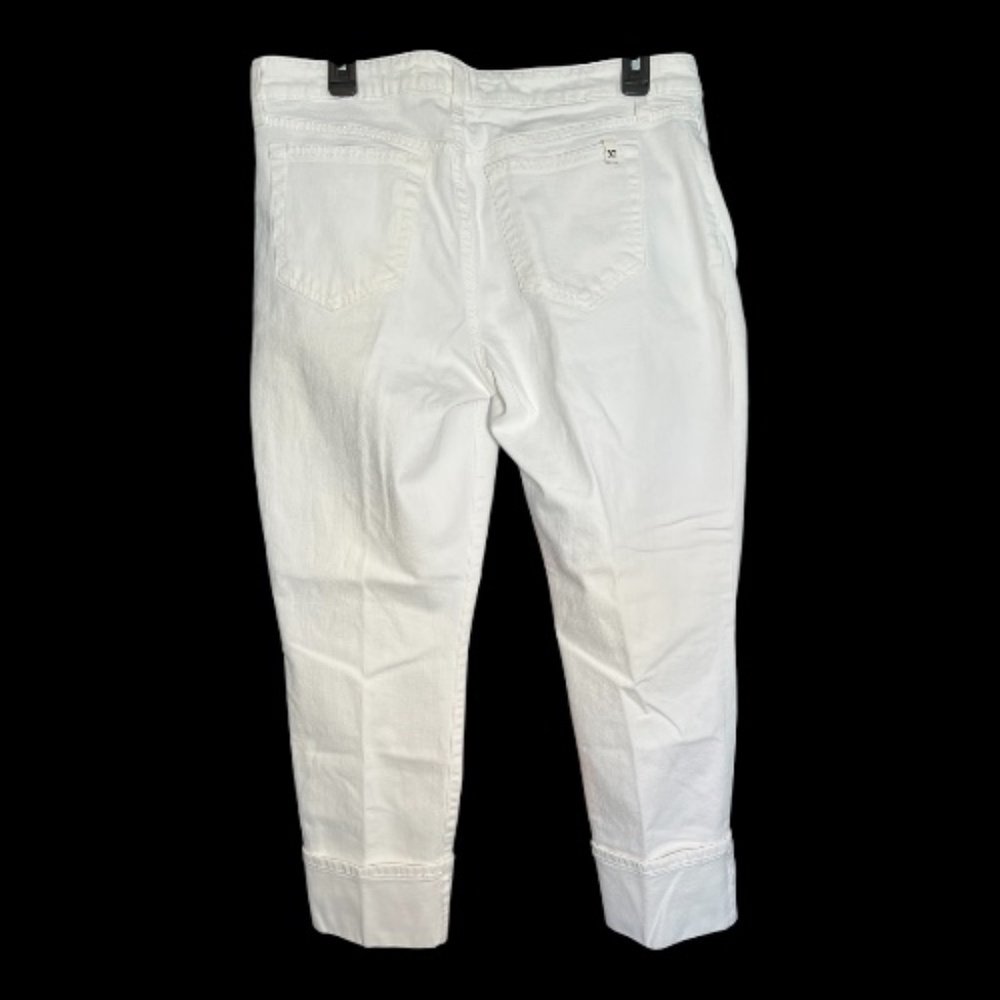 EUC Joe’s white cuffed cropped mid rise jeans | size 31 - Picture 4 of 8